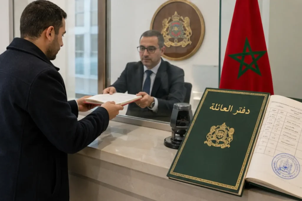 Enregistrement mariage consulat marocain